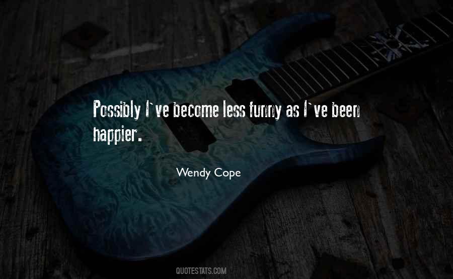 Wendy Cope Quotes #1504411