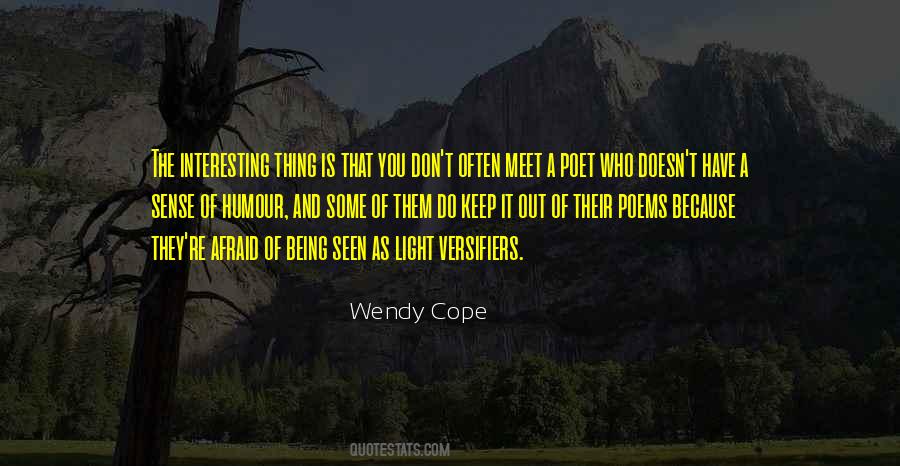 Wendy Cope Quotes #1692632