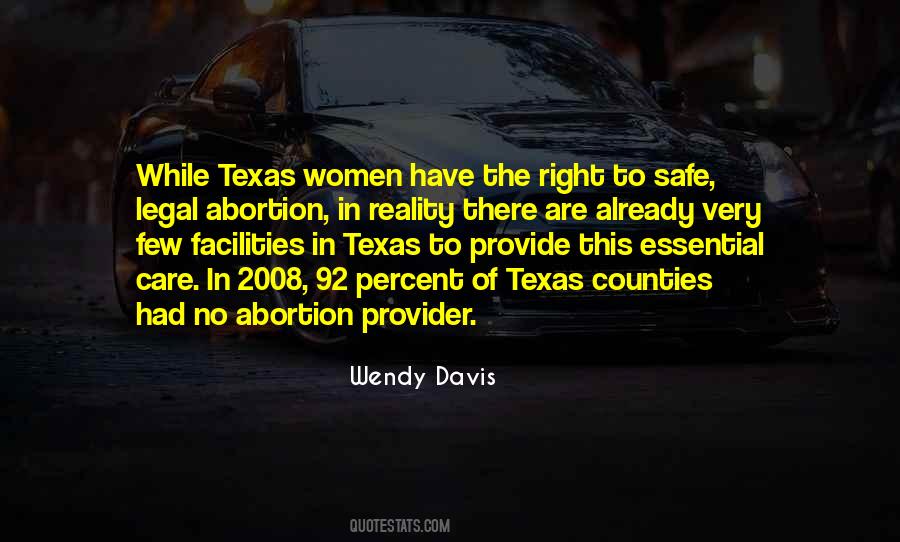 Wendy Davis Quotes #1408856