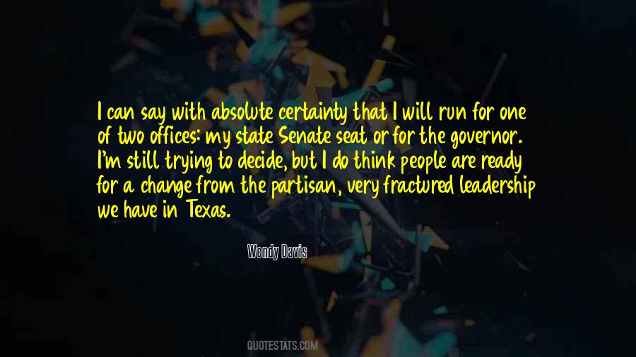 Wendy Davis Quotes #1753520