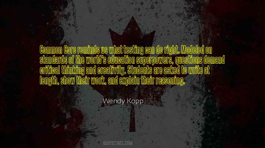 Wendy Kopp Quotes #127027