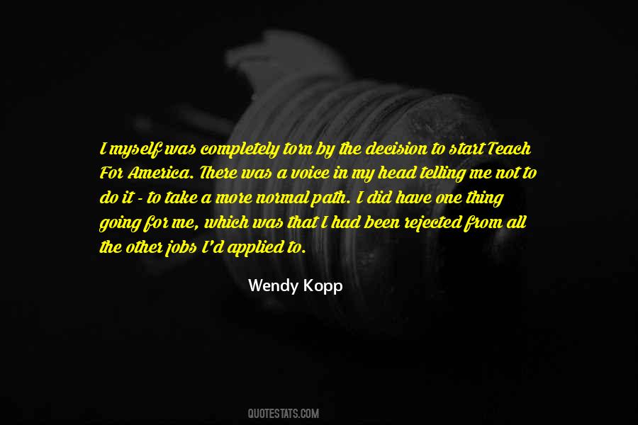 Wendy Kopp Quotes #1394281