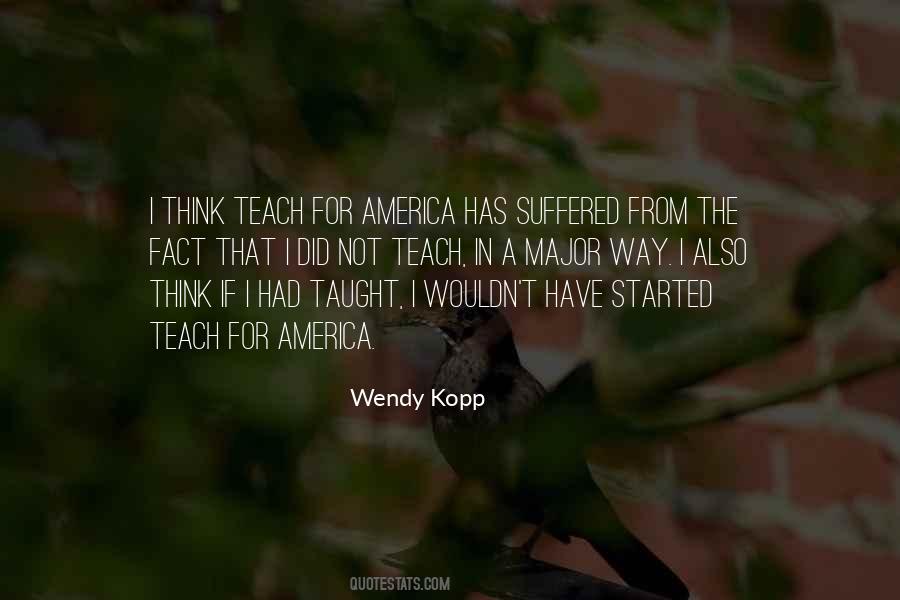 Wendy Kopp Quotes #1395902