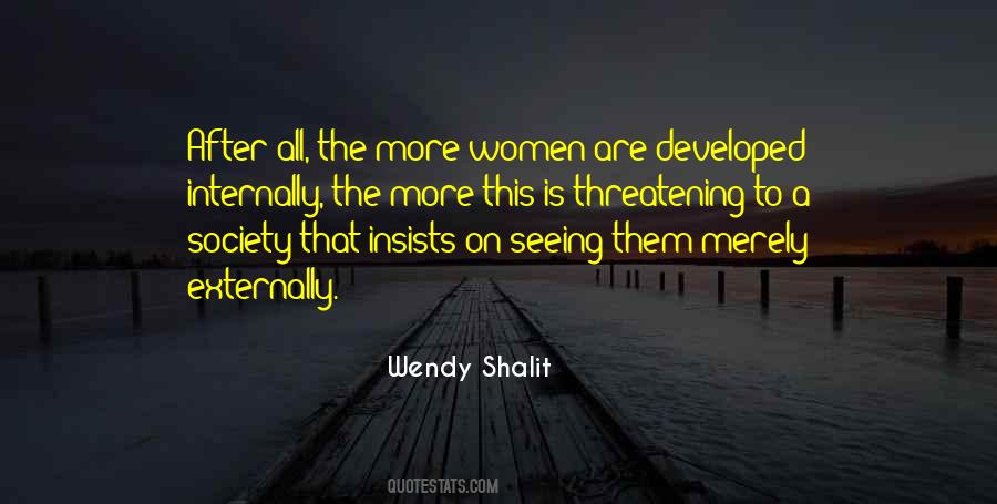 Wendy Shalit Quotes #59383