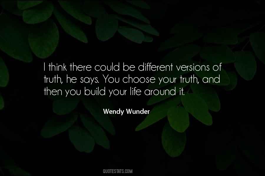 Wendy Wunder Quotes #1702290