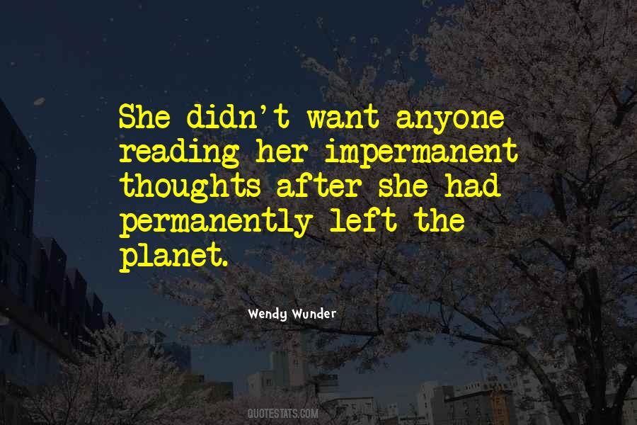 Wendy Wunder Quotes #352165