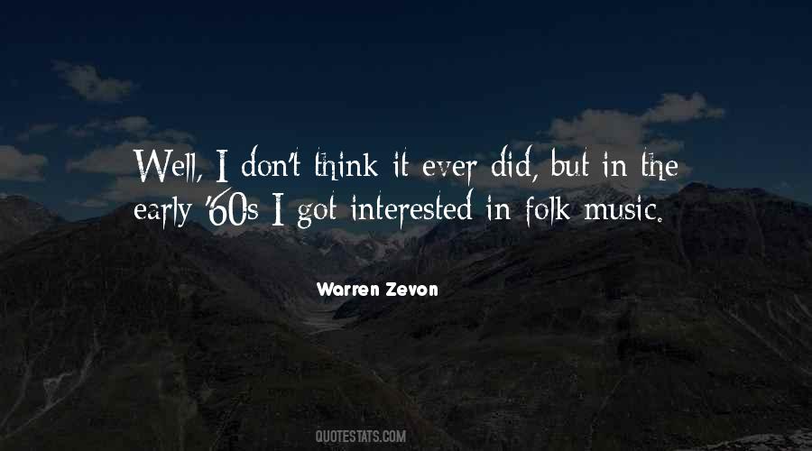 Quotes About Folk Music #777316