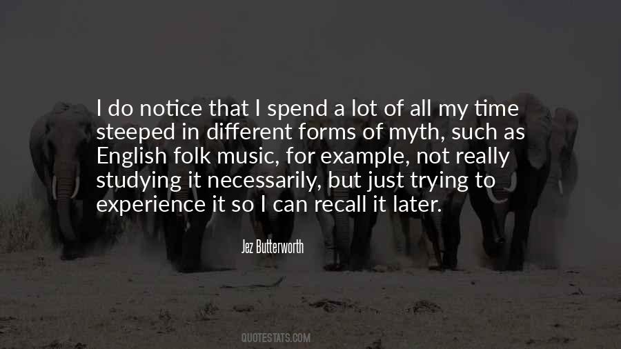 Quotes About Folk Music #989420