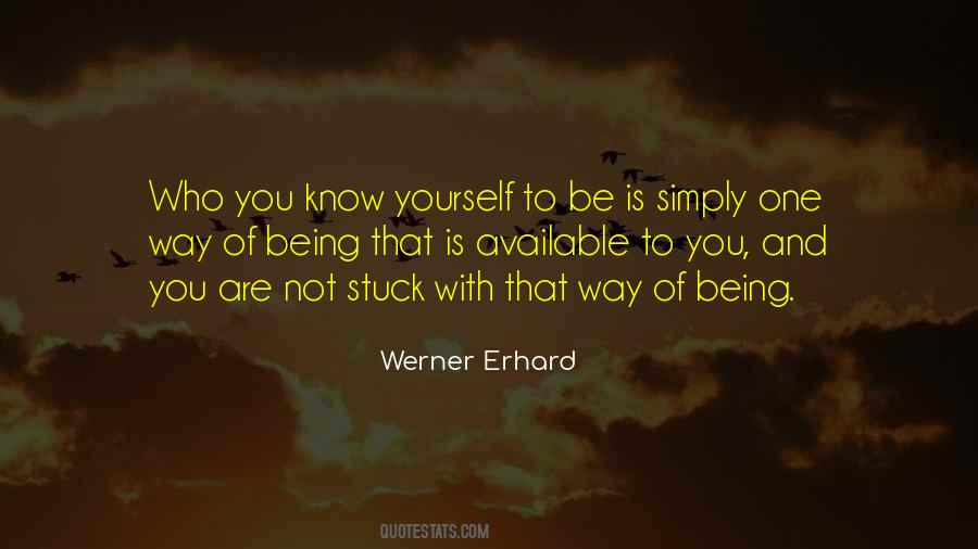 Werner Erhard Quotes #1708980