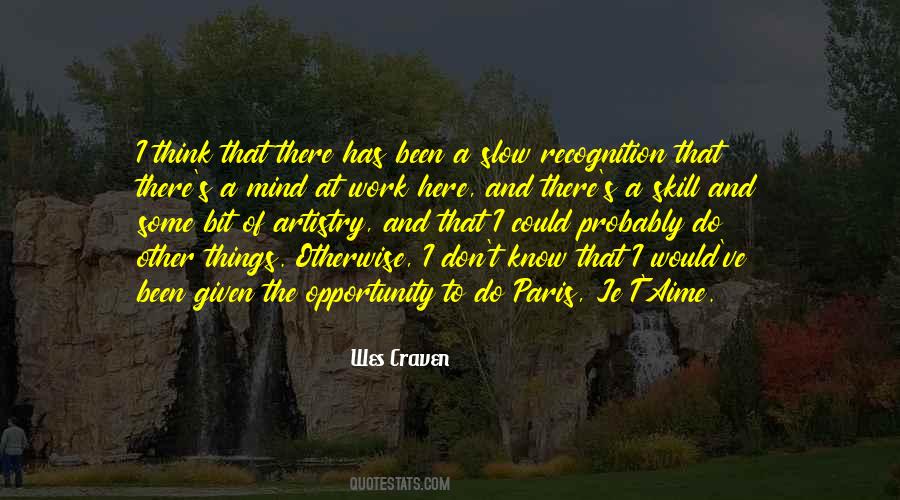 Wes Craven Quotes #1117745