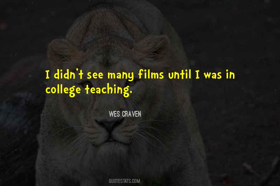Wes Craven Quotes #1246135