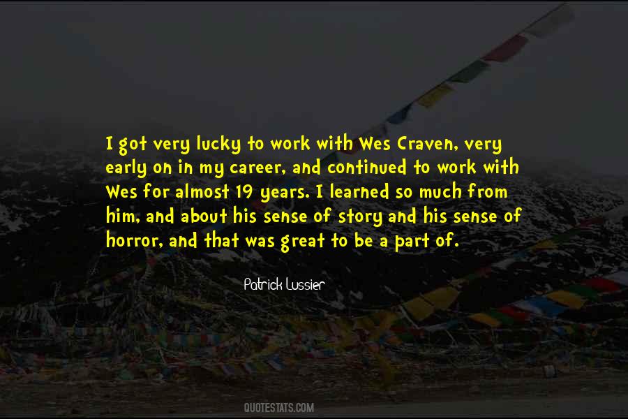 Wes Craven Quotes #1586551