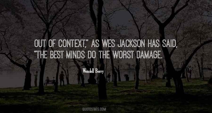Wes Jackson Quotes #1565621