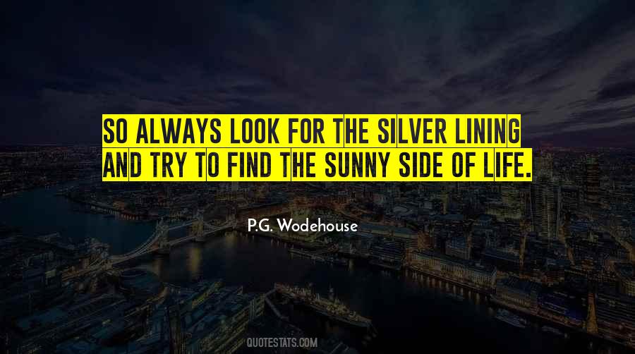 Quotes About Silver Lining #1868739