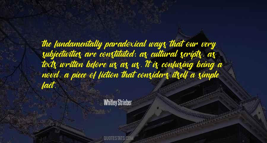 Whitley Strieber Quotes #16887