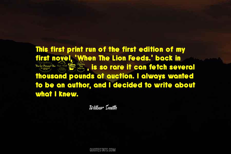 Wilbur Smith Quotes #1201680