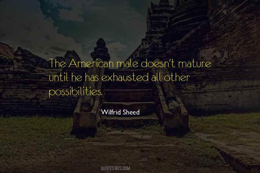 Wilfrid Sheed Quotes #184687