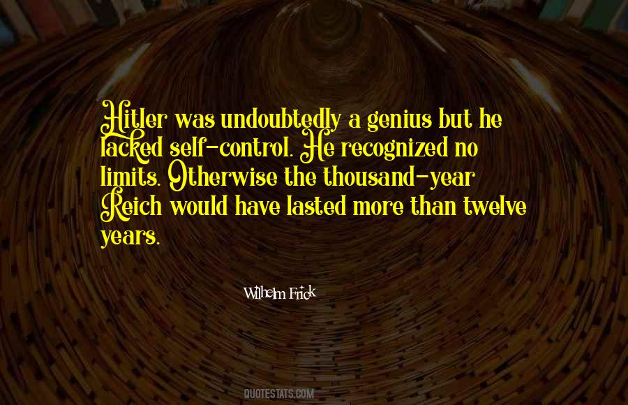 Wilhelm Frick Quotes #778580