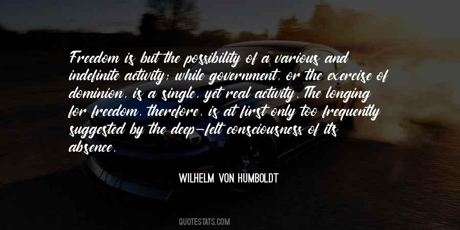Wilhelm Von Humboldt Quotes #663064
