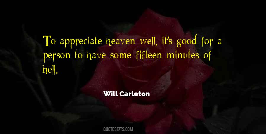 Will Carleton Quotes #675808
