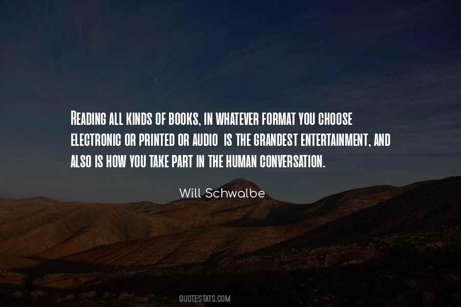 Will Schwalbe Quotes #1861136