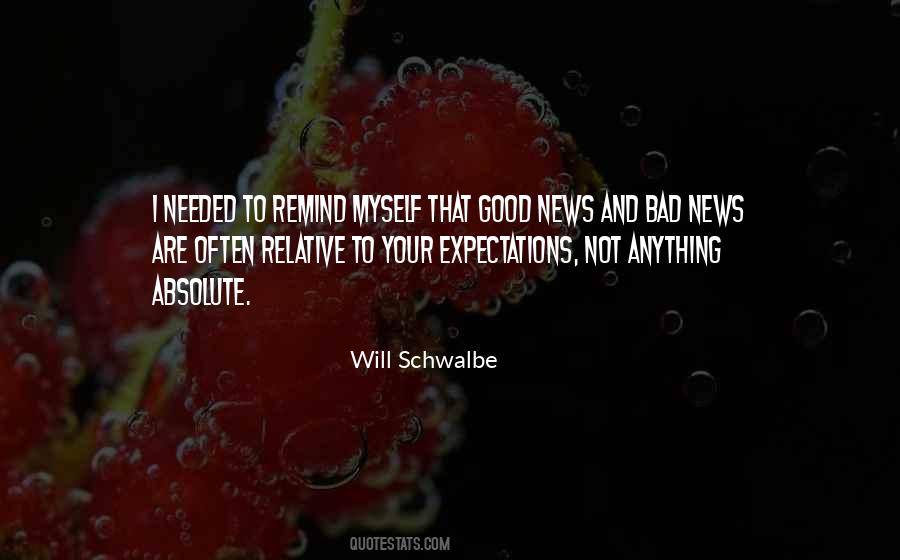 Will Schwalbe Quotes #297944