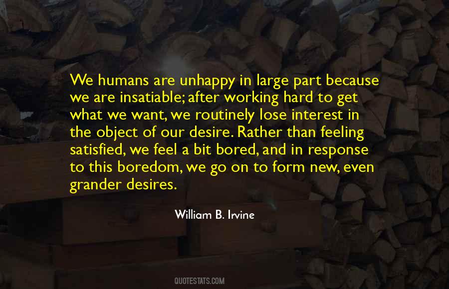 William B. Irvine Quotes #24568