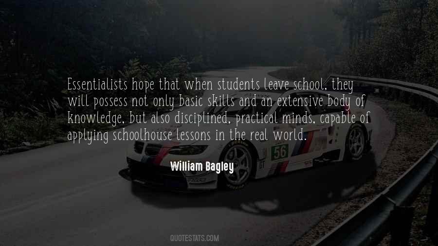 William Bagley Quotes #269762