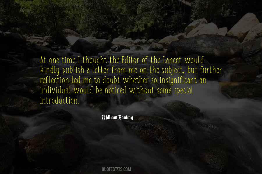 William Banting Quotes #947156