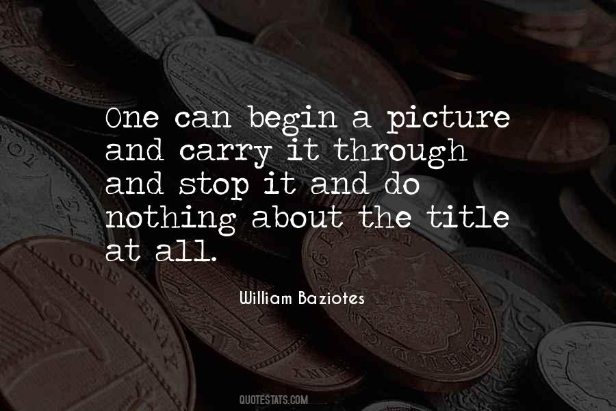 William Baziotes Quotes #1462519