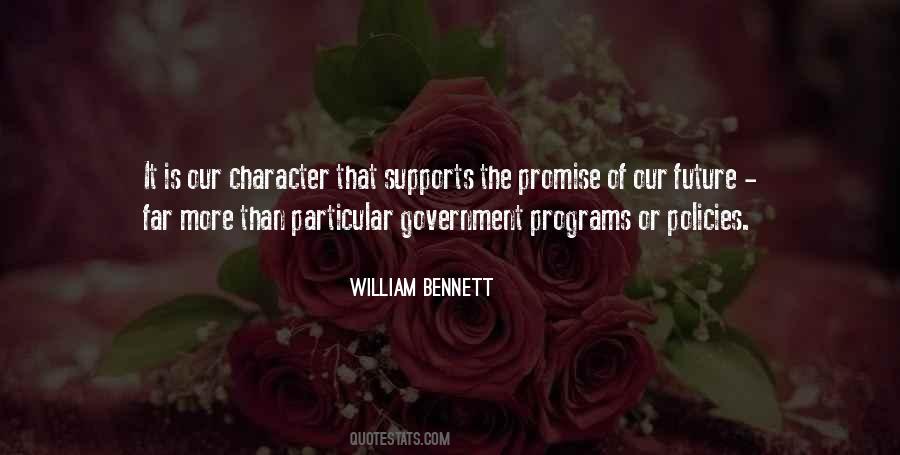 William Bennett Quotes #1807241