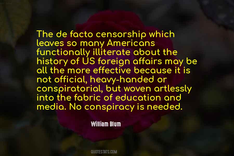 William Blum Quotes #1839035