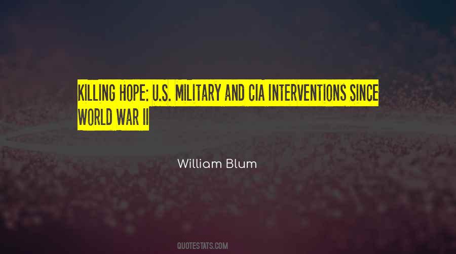 William Blum Quotes #767223