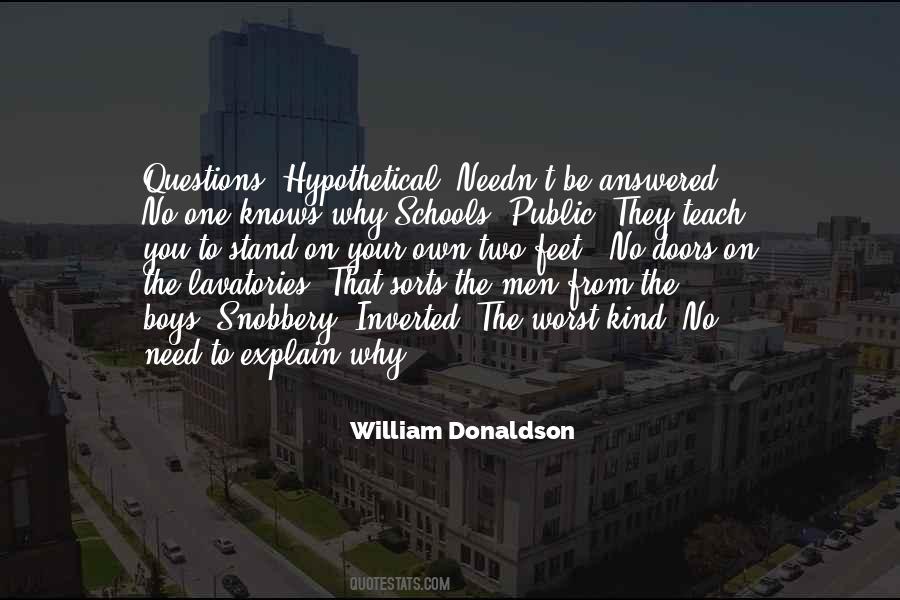 William Donaldson Quotes #191245