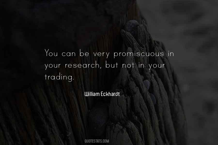 William Eckhardt Quotes #480669