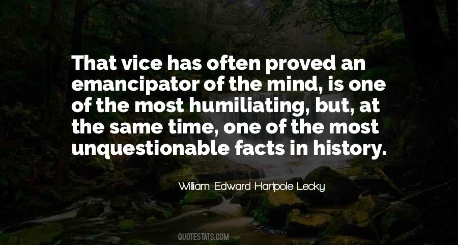 William Edward Hartpole Lecky Quotes #1637382