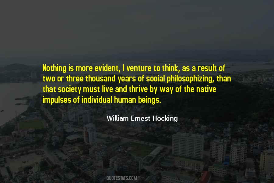 William Ernest Hocking Quotes #822766