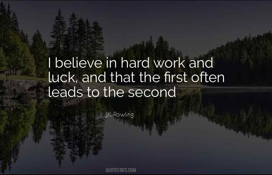 Quotes About Hard Luck #262782