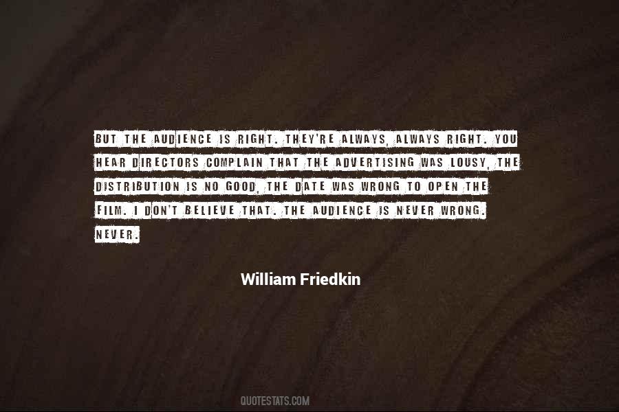 William Friedkin Quotes #666689