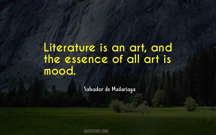 Quotes About Mood In Literature #356574