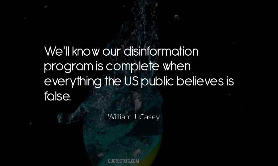 William J Casey Quotes #1276892