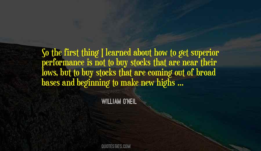 William J O'neil Quotes #1685724