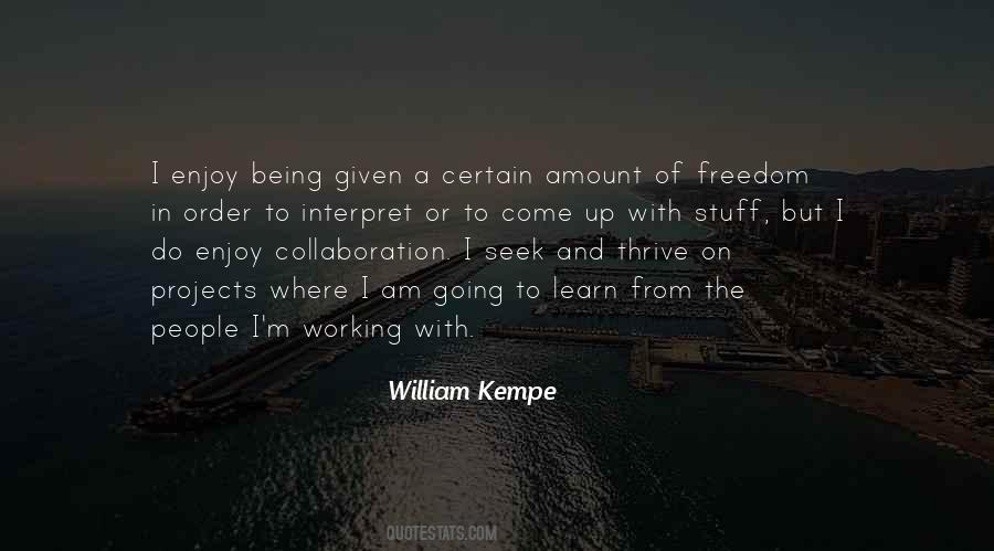 William Kempe Quotes #705640