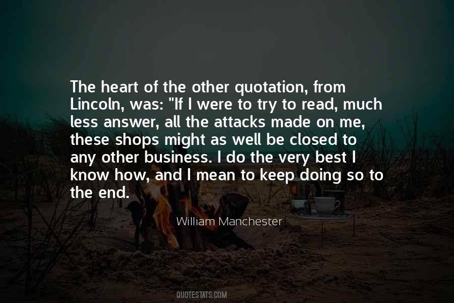 William Manchester Quotes #1631906