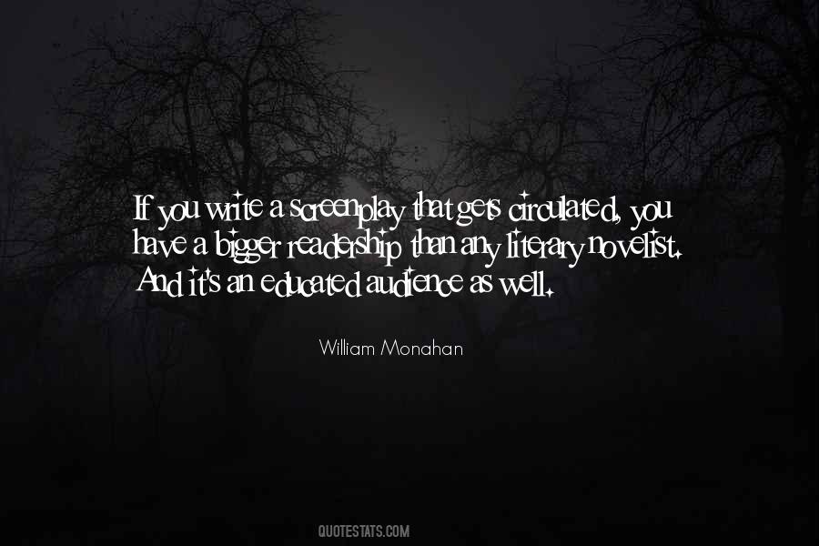 William Monahan Quotes #1680496