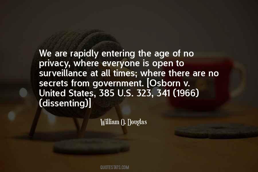 William O Douglas Quotes #1731615