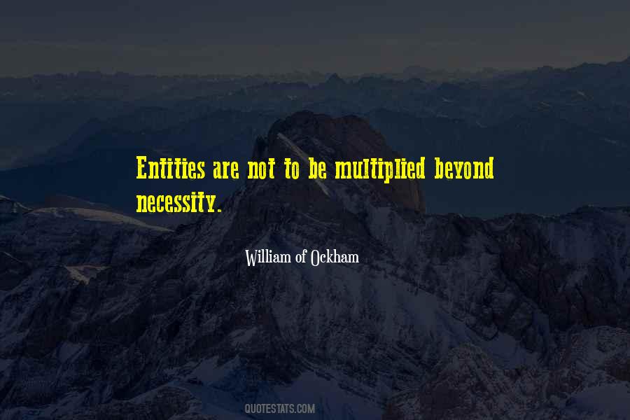 William Of Ockham Quotes #1585102