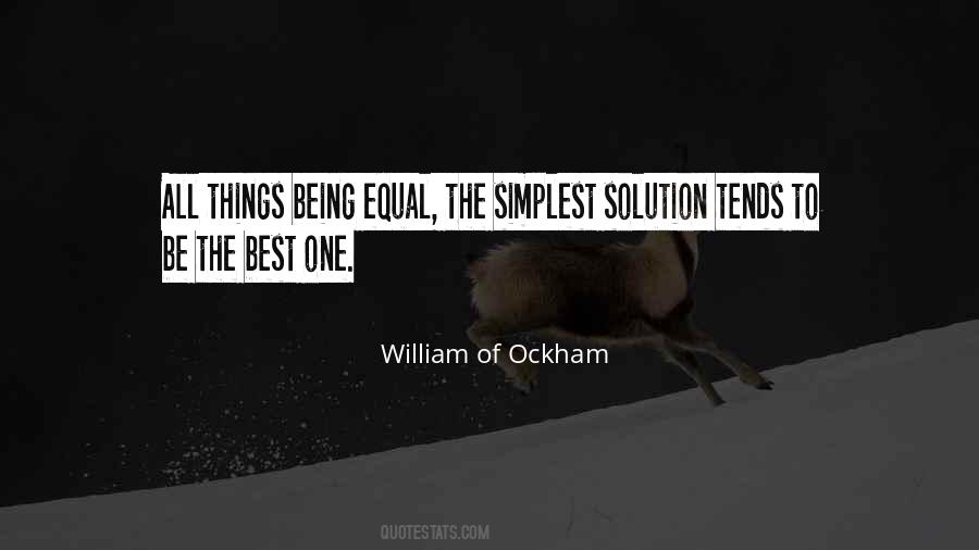 William Of Ockham Quotes #222671