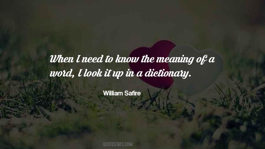 William Safire Quotes #697430