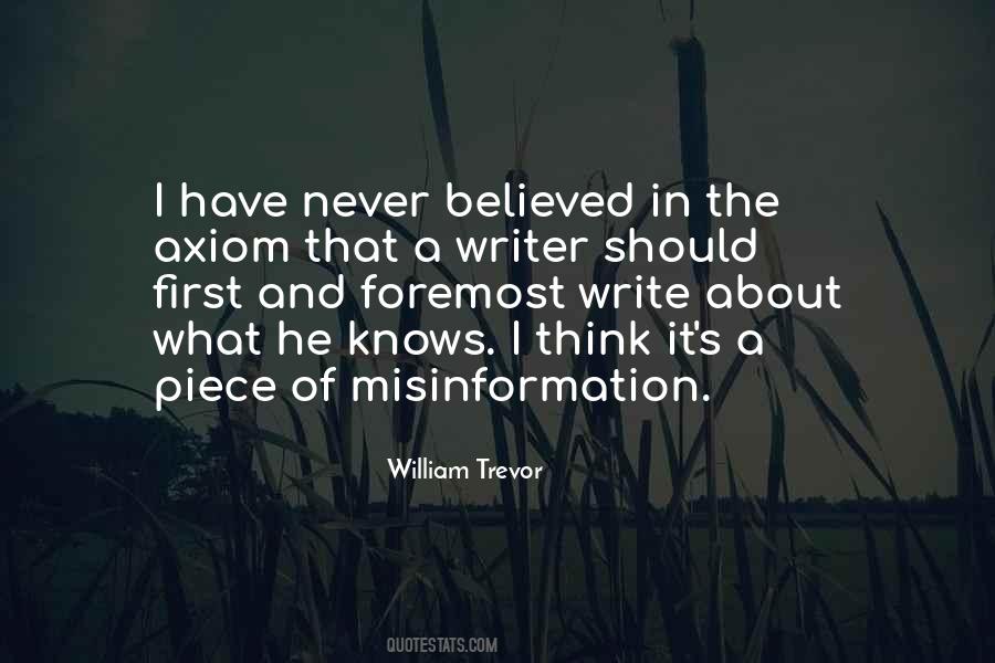 William Trevor Quotes #455660